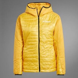 $250 ADIDAS TERREX XPERIOR VARILITE‎ JACKET PERTEX YELLOW IB1076 WOMEN'S SMALL